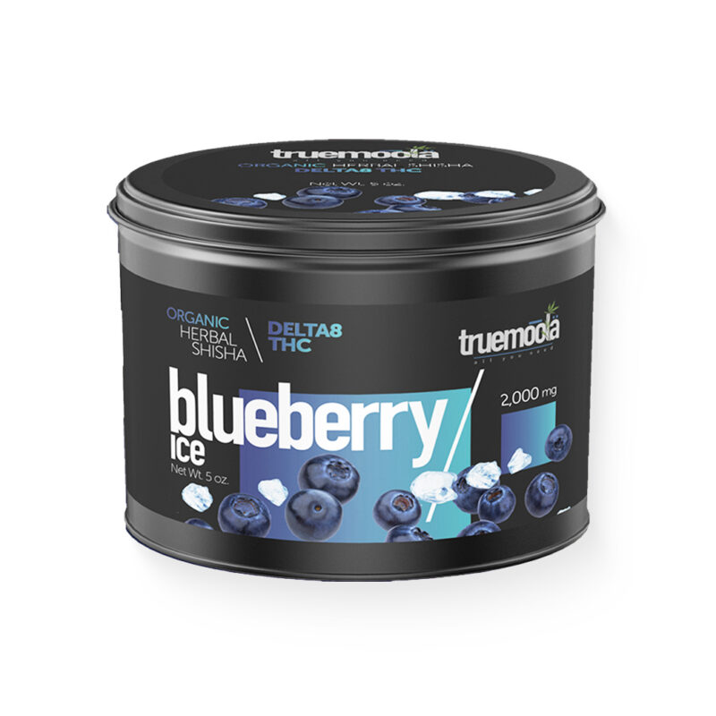 Organic Herbal Shisha - Blueberry Ice 2000mg