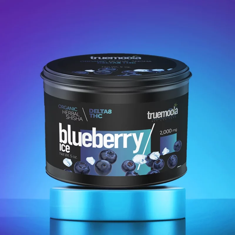 Organic Herbal Shisha – Blueberry Ice