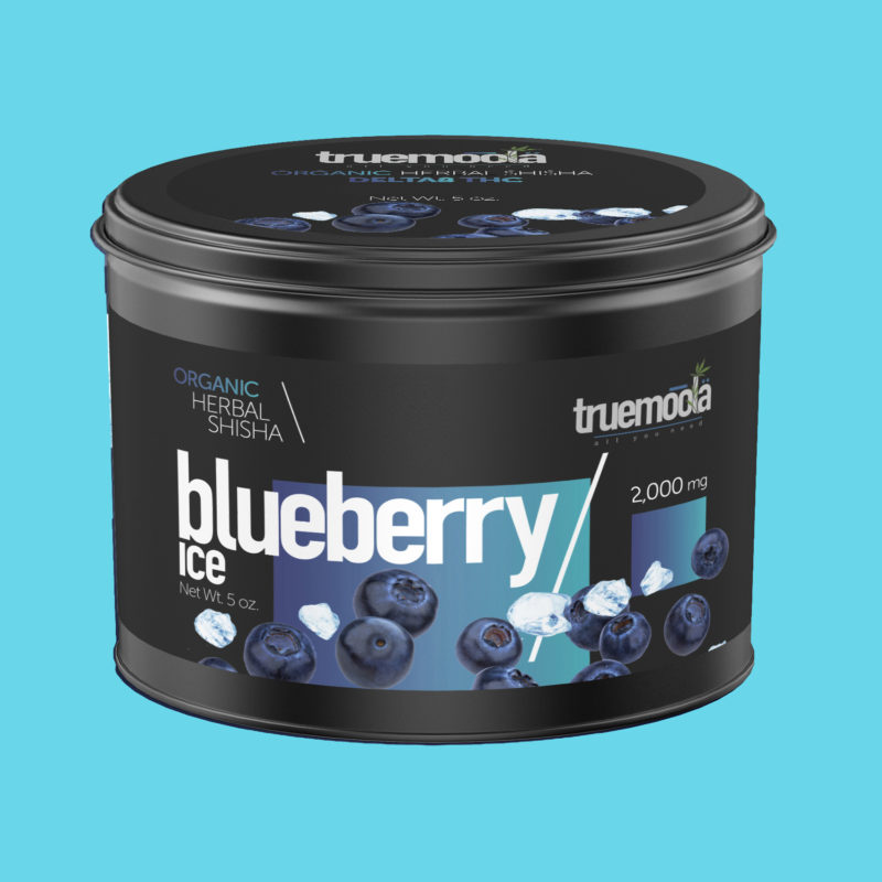 Blue berry Ice Front label