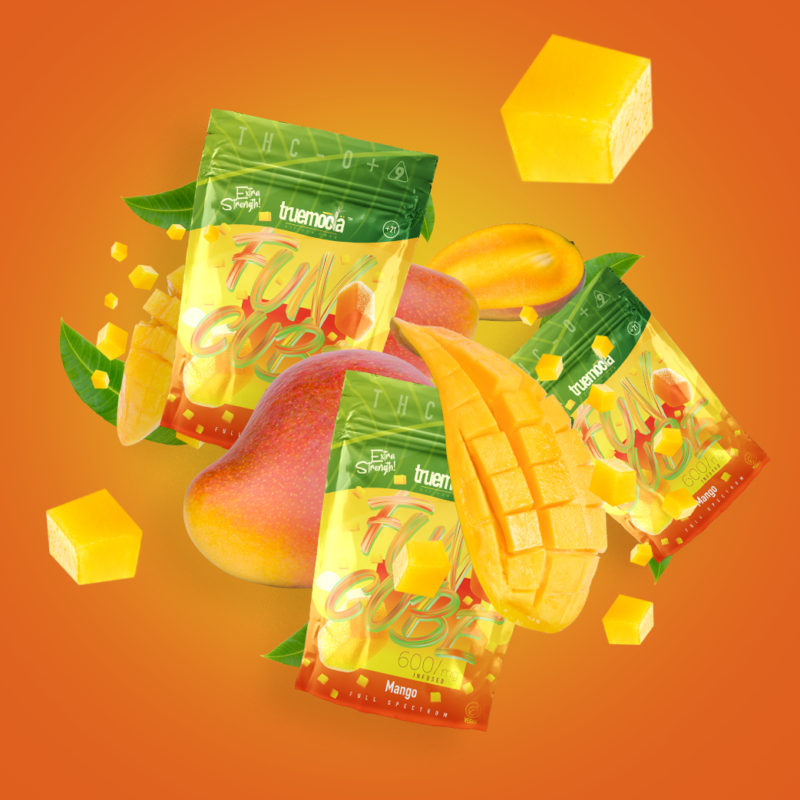 Fun cube - Mango - THCO & D9