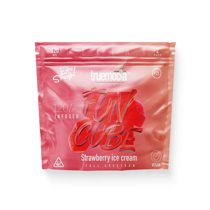 Fun Cube - Strawberry Ice Cream - Delta8 (2 Pack)