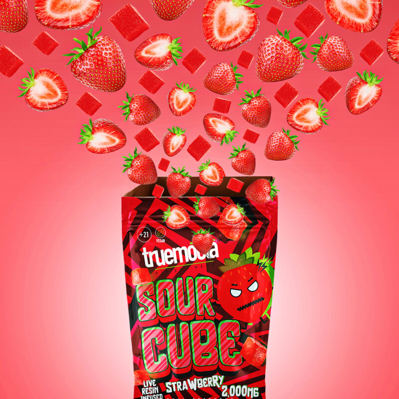 Sour Cube - Strawberry
