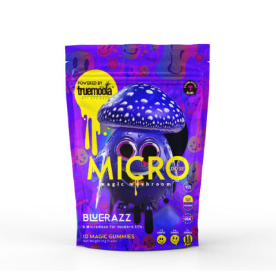 Bluerazz Micro Magic Mushroom