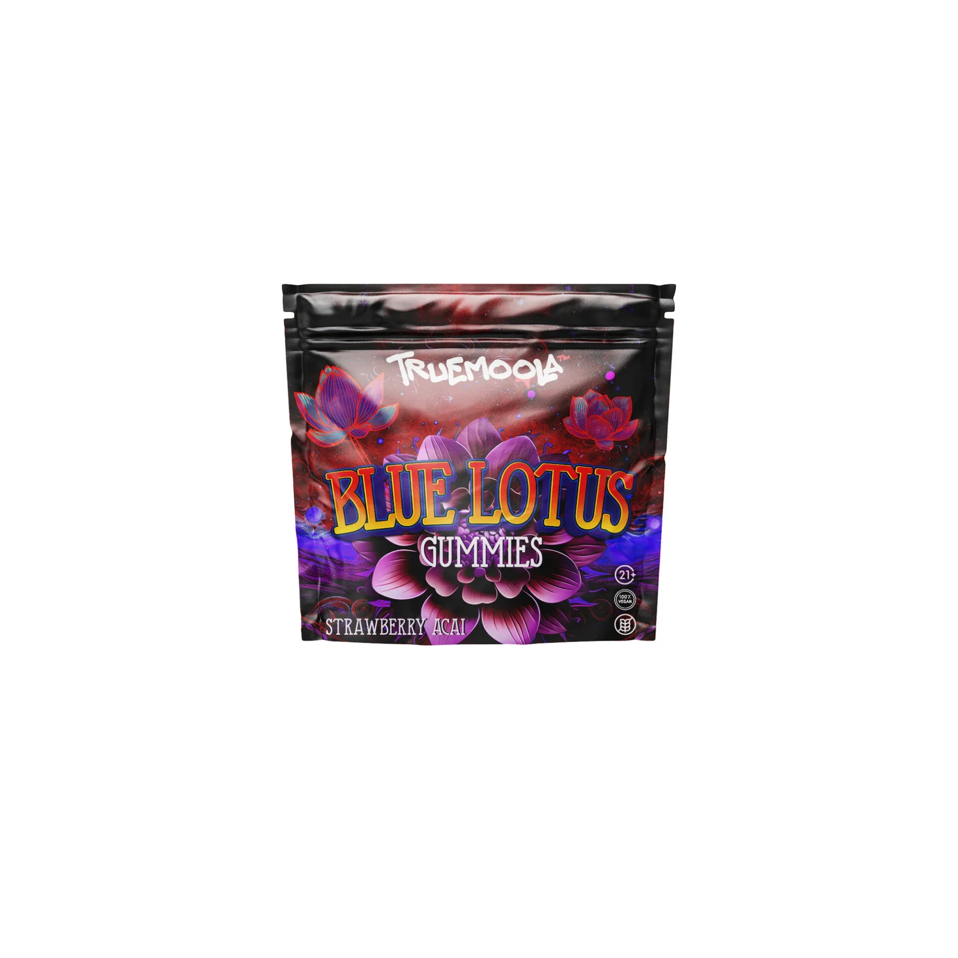 Blue Lotus Gummies - Strawberry Acai (2 Pack) - Truemoola