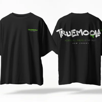 Black V.I.P x NJ Oversized Tee