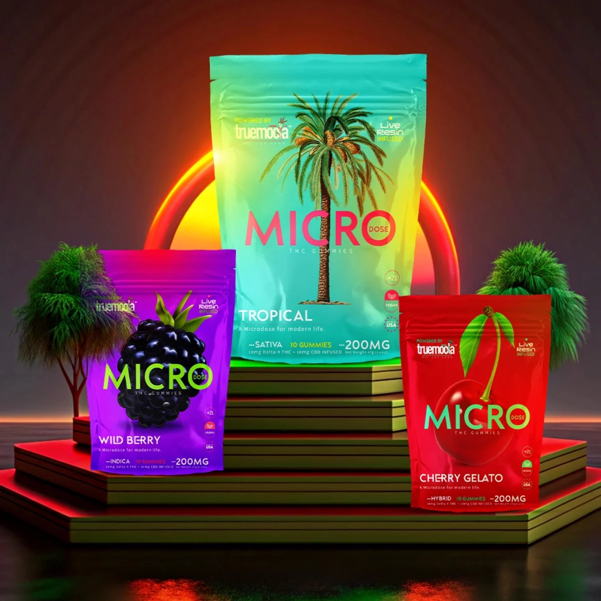 MicroDose D9 Gummies Bundle - Truemoola
