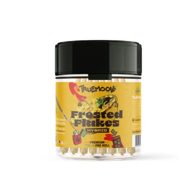 THCA Prerolls – Frosted Flakes (Hybrid) – 40 Count