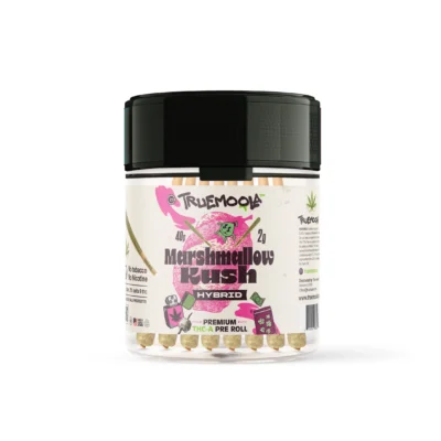 THCA Prerolls – Marshmallow Kush (Hybrid) – 40 Count