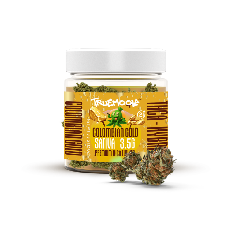 THCA Flower 3.5g – Colombian Gold (Sativa)
