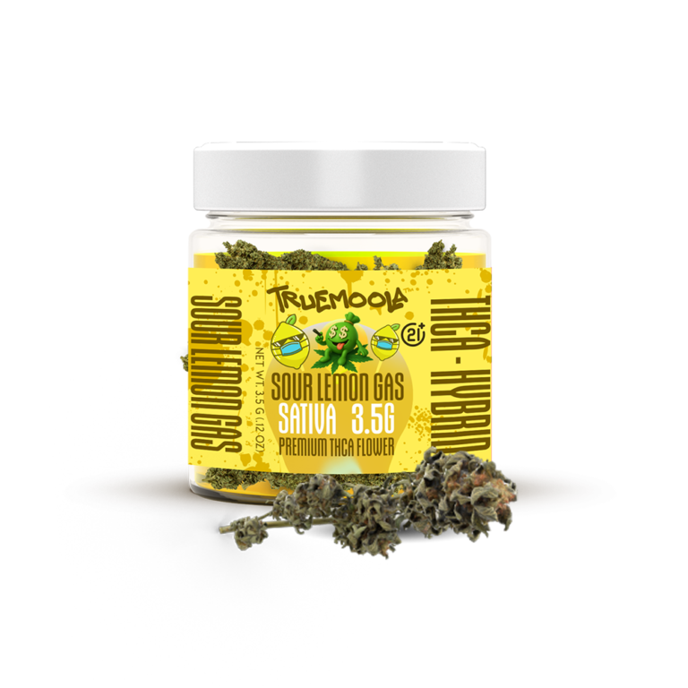 THCA Flower 3.5g – Sour Lemon Gas (Sativa)
